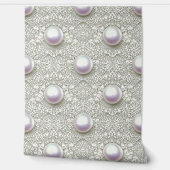 Perlen und Spitzen Tapete (Abrollen)