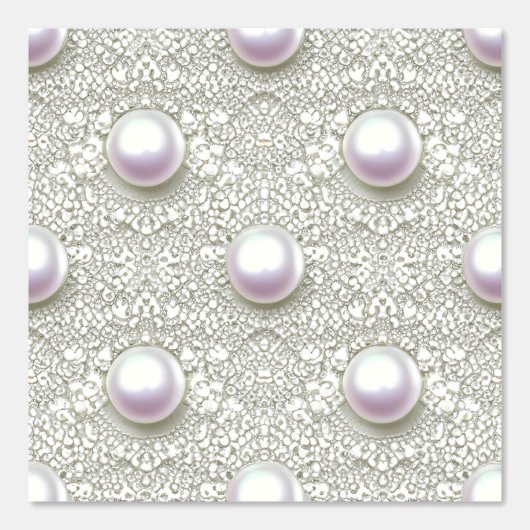 Perlen und Spitzen Tapete (Vorderseite)