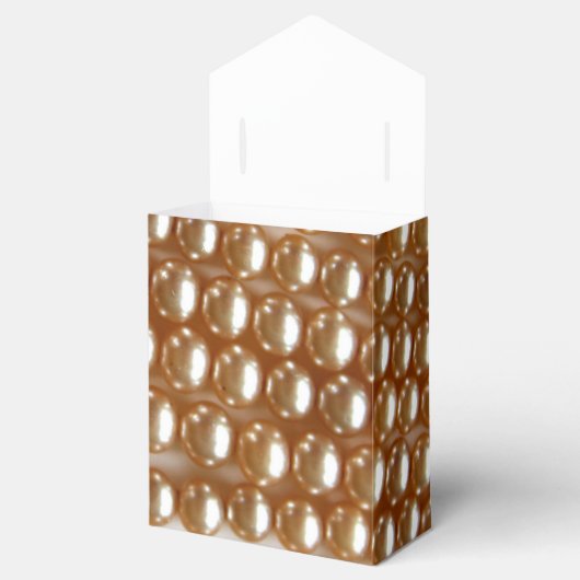 Perlen - Vintager Schmuck Geschenkschachtel (Geöffnet)