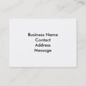 Perlen-Visitenkarte Visitenkarte (Rückseite)