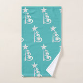 Perlen zu Weihnachten Badhandtuch Set (Handtuch)