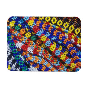 Perlenarbeit, Melmoth, Kwazulu-Natal, Südafrika Magnet