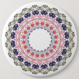 Perlendekoration Button