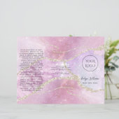 Perleneffektbroschüre für Imitate (Stehend Vorderseite)