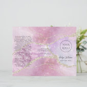 Perleneffektbroschüre für Imitate (Stehend Vorderseite)