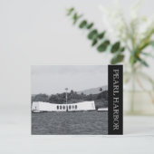 Perlenhafendenkmal Postkarte (Stehend Vorderseite)