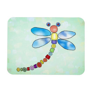 perlenlibelle magnet