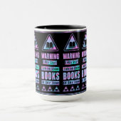 Perlenliebhaber-Warnschild Tasse (Zentrum)