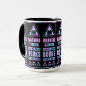 Perlenliebhaber-Warnschild Tasse (Vorderseite Links)