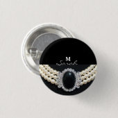 Perlenprint Button (Vorne & Hinten)