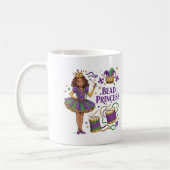 Perlenprinzessin - Mardi Gras Kaffeetasse (Links)