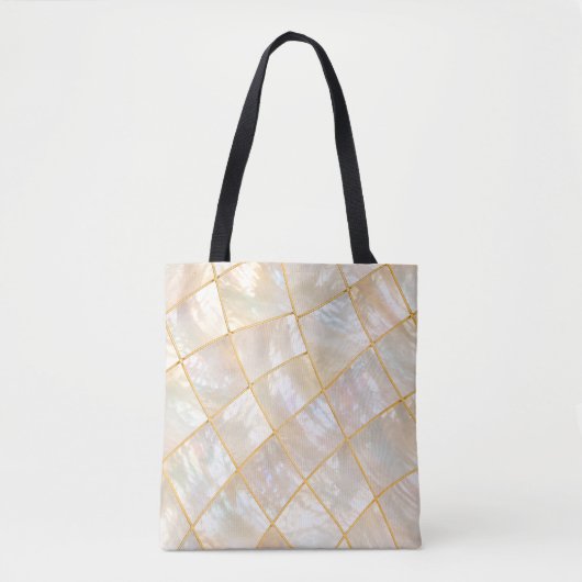 Perlenraster-Eleganz-Tasche Tasche (Vorderseite)