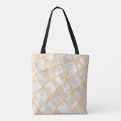 Perlenraster-Eleganz-Tasche Tasche (Rückseite)