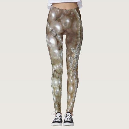 Perlenschere Leggings (Vorderseite)