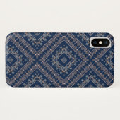 Perlenschmuckstück mit nahtloser Dekoration Case-Mate iPhone Hülle (Rückseite (Horizontal))