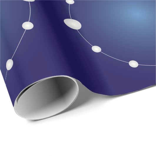 Perlenschnur Geschenkpapier (Rolleneckpunkt)