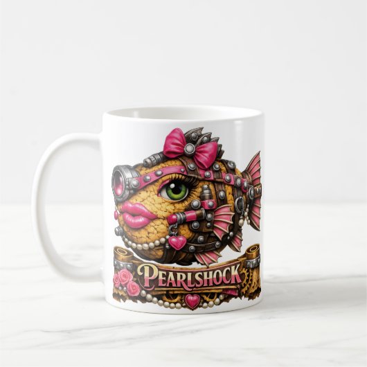 Perlenschock Kaffeetasse (Links)