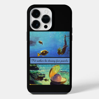 Perlentauchen iPhone 14 Pro Max Hülle