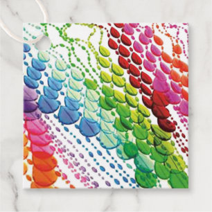 Perlenvorhang Geschenkanhänger