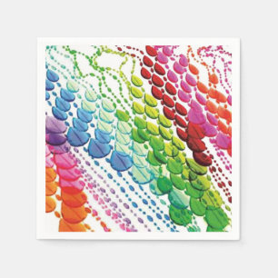 Perlenvorhang Serviette