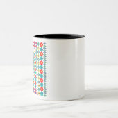 Perler-Perlenperlen Zweifarbige Tasse (Mittel)