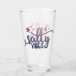Perlescent Salty Vibes Ocean Beach Pint Glas