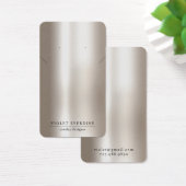 Perleszierende Typografie Earring Necklace Jewele (Schreibtisch)