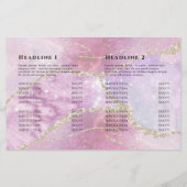 Perleszierende Wirkung von Imitaten Doppelbroschür (Rückseite)