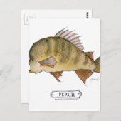 Perlfisch, Tony Farandes Postkarte (Vorne/Hinten)