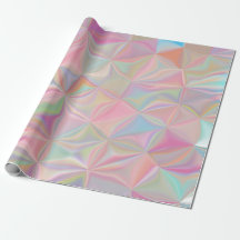 Perlglanz-Rosa-Irisierendes Geschenkpapier