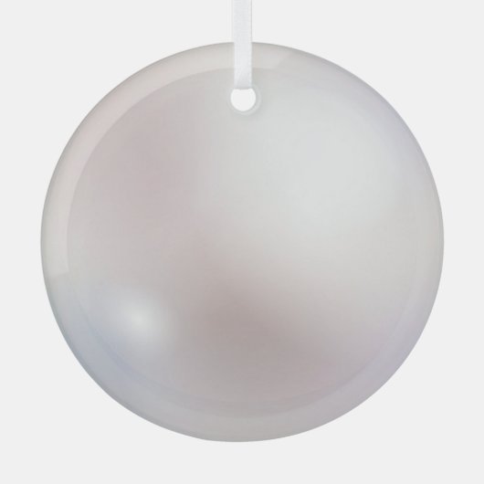 Perlglasaufhängung aus Imitat Ornament Aus Glas (Vorderseite)