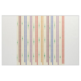 Perlgraue mit gemischten Linienfarben Stoff