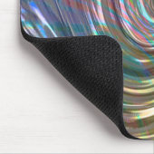 Perlgrün oder metallisch, beige bis lila mousepad (Ecke)