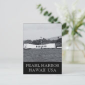 Perlhafendenkmal hawaii postkarte (Stehend Vorderseite)