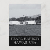 Perlhafendenkmal hawaii postkarte (Vorderseite)