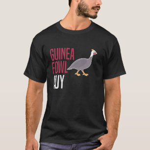 Perlhuhn Huhn Vogel Typ T-Shirt