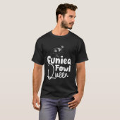 Perlhuhn-Königin T-Shirt (Vorne ganz)