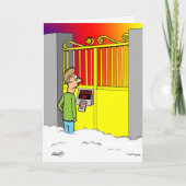 Perlige Tor-Button-Zahl Karte (Vorderseite)