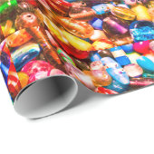 Perlkeil Geschenkpapier (Rolleneckpunkt)