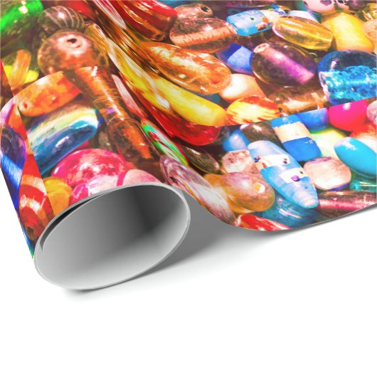 Perlkeil Geschenkpapier (Rolleneckpunkt)