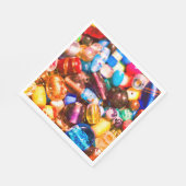 Perlkeil Serviette (Ecke)