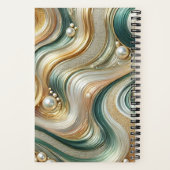 Perlküstenwellen verbringen Zeit mit dem "God Jour Notizblock (Rückseite)