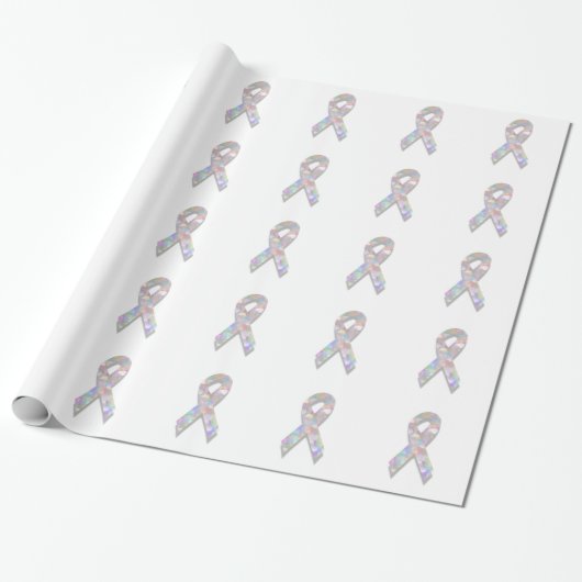 Perlllungenkrebsband Geschenkpapier (Ungerollt)