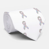 Perlllungenkrebsband Krawatte (Gerollt)