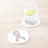 Perlllungenkrebsband Sandstein Untersetzer (Seite)