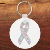 Perlllungenkrebsband Schlüsselanhänger (Vorderseite)