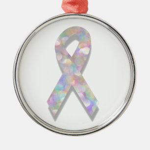 Perlllungenkrebsband Silbernes Ornament