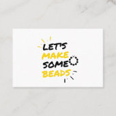 Perlmacher Visitenkarte (Vorderseite)