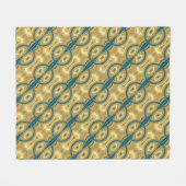 Perlmuster Fleecedecke (Vorderseite (Horizontal))