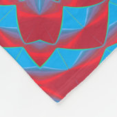 Perlmuster Fleecedecke (Ecke)